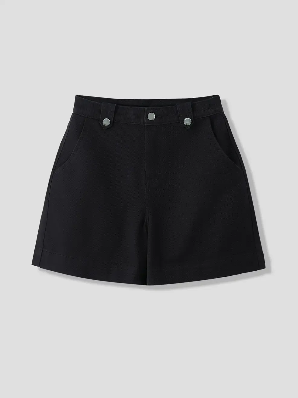 Quần Shorts Khaki Dáng A Đỉa Kẹp Cúc - Ảnh 6