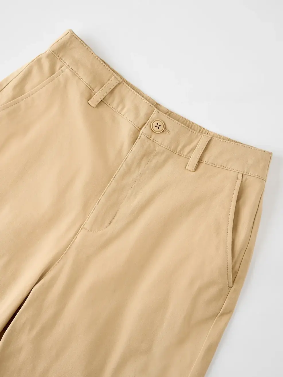 Quần Khaki Baggy Nữ Cạp Bán Chun - Ảnh 7