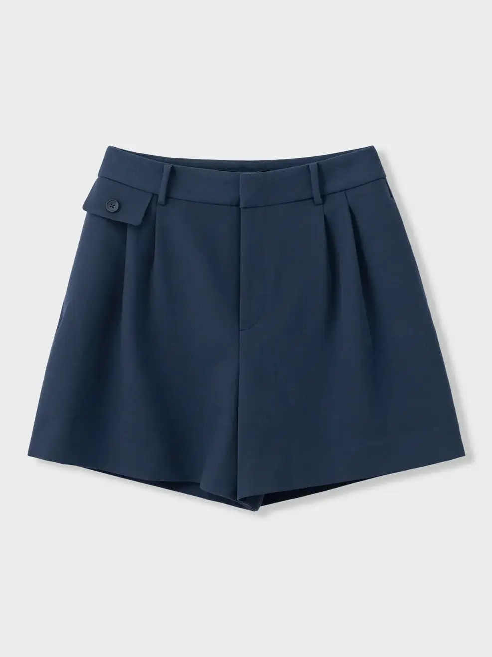 Quần Shorts Lơ Vê Nắp Túi - Ảnh 6