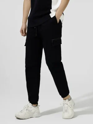 Quần Kaki Nam Jogger Túi Khóa