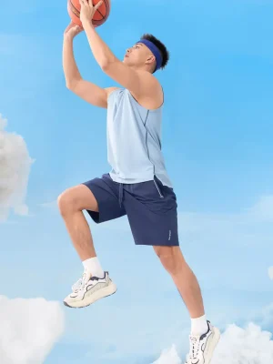 Quần Shorts Nam Yody Sport Cạp Chun Dệt