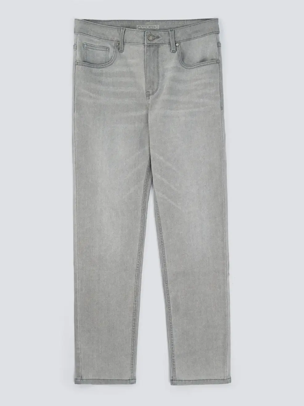 Quần Jeans Nam Slim Fit Poly Bền Vững - Ảnh 3