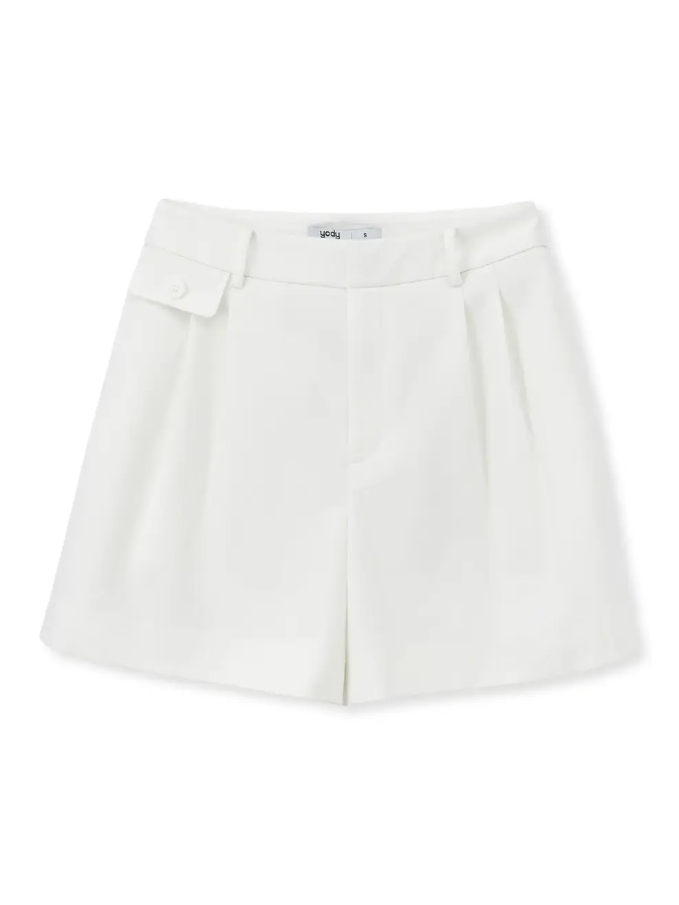 Quần Shorts Lơ Vê Nắp Túi - Ảnh 4