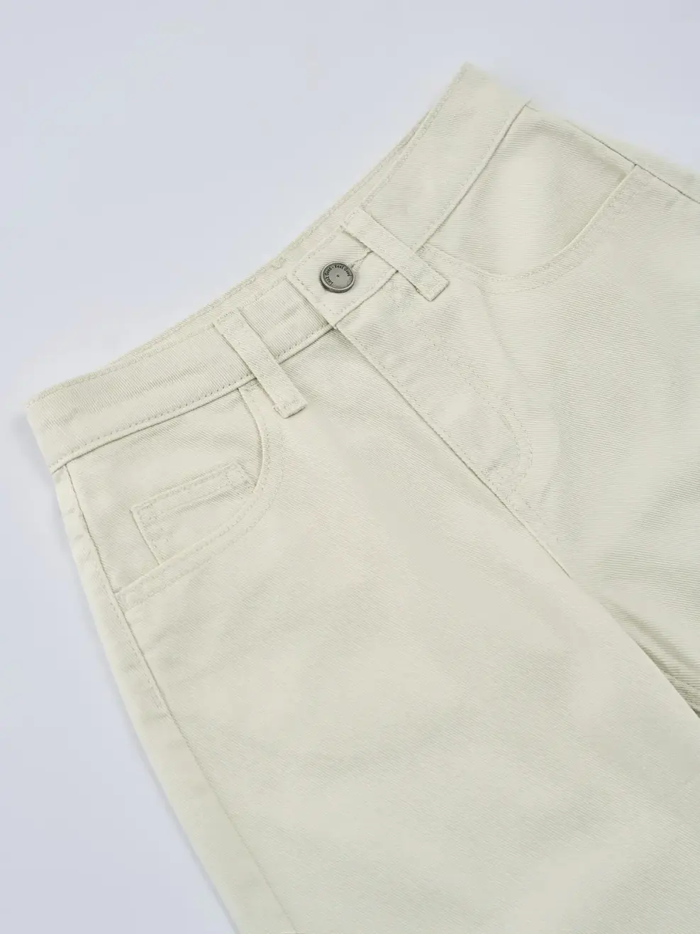 Quần Jeans Kid Nữ Ống Suông Cơ Bản - Ảnh 5