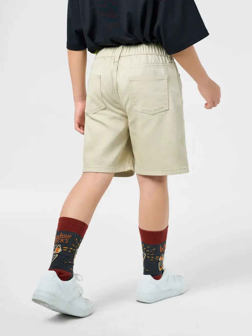 Quần Shorts Baggy Nhuộm Màu Cơ Bản - Ảnh 3