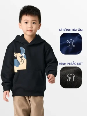 Áo Hoodie Kid Cún Vui Vẻ