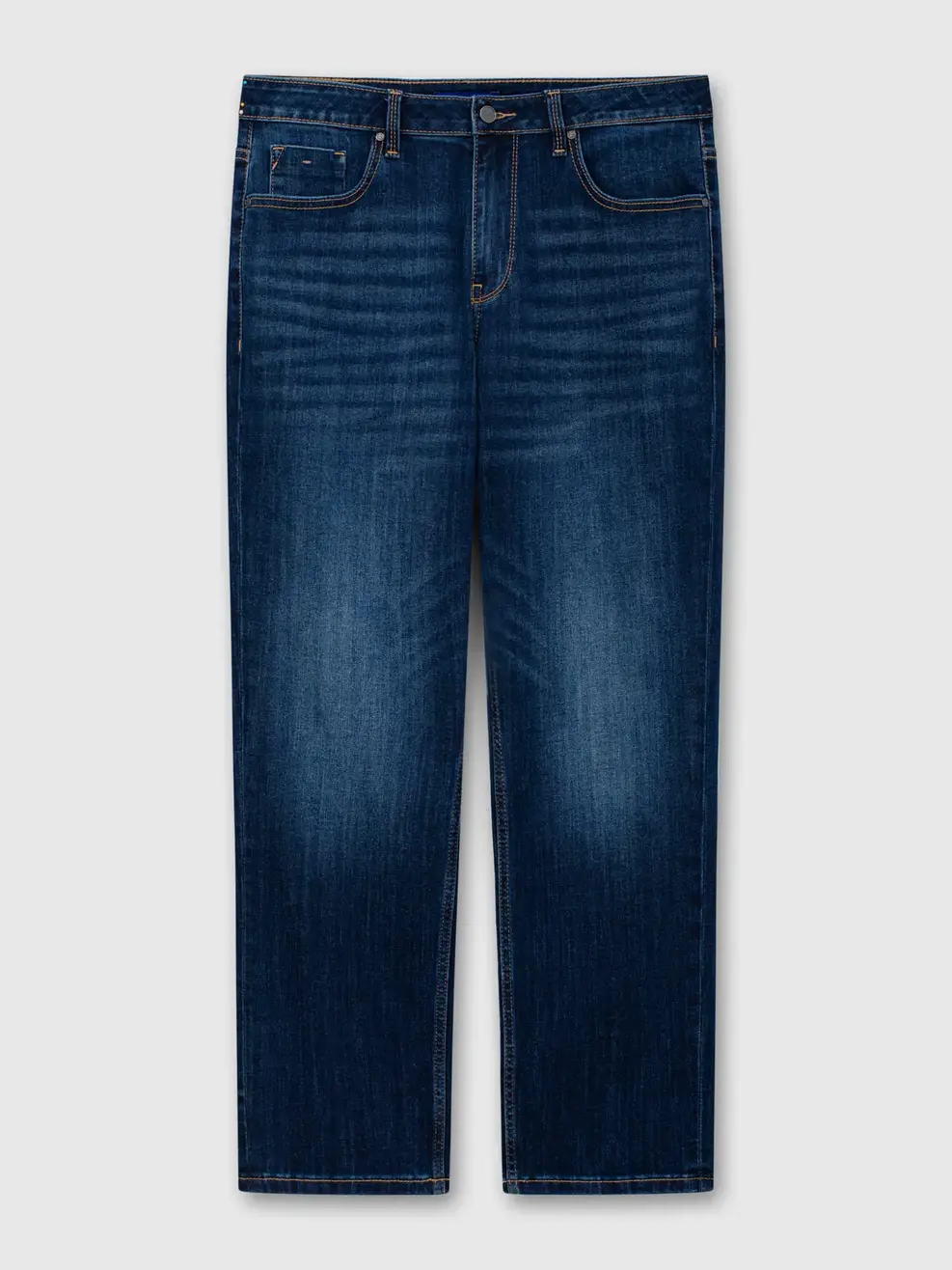 Quần Jeans Nam Regular Siêu Nhẹ Co Giãn - Ảnh 4