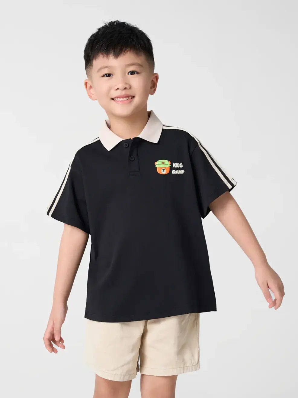 Áo polo trẻ em Kid Camp - Ảnh 2