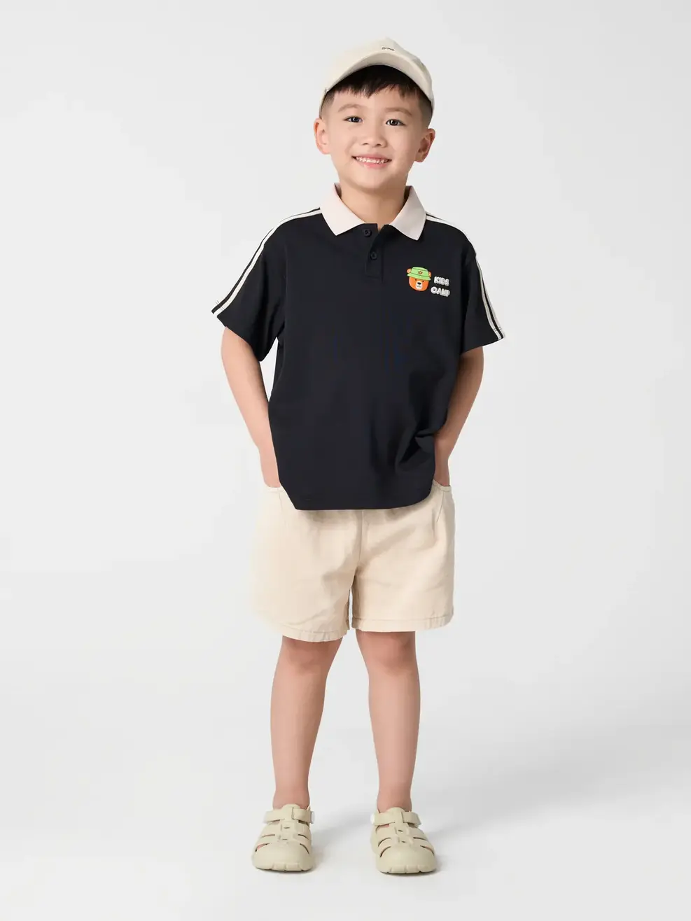 Áo polo trẻ em Kid Camp