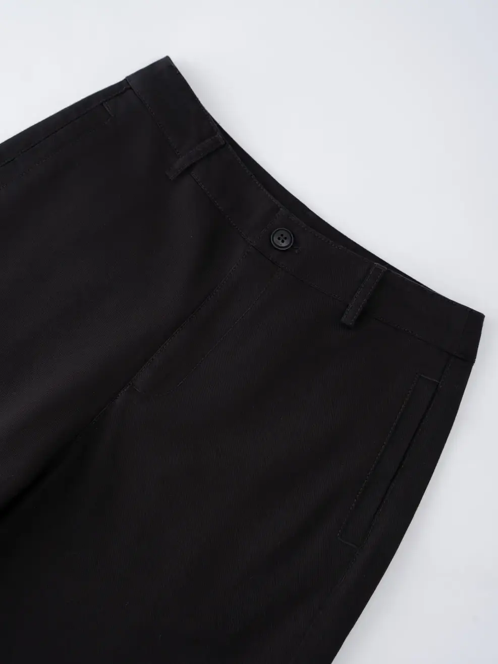 Quần Kaki Dáng Suông Cạp Cao Cơ Bản - Ảnh 5
