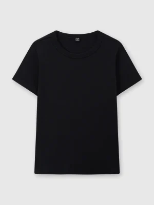 Alternative view of Áo Phông Nữ Slim Fit Cổ Tròn