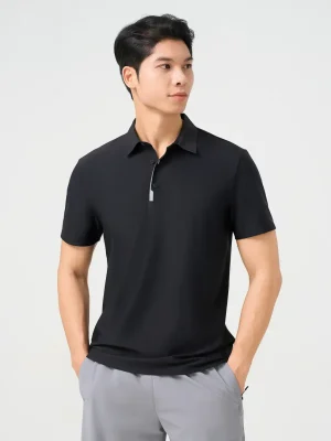 Áo Polo Nam Airycool Ép Seam Lá Cổ Laser