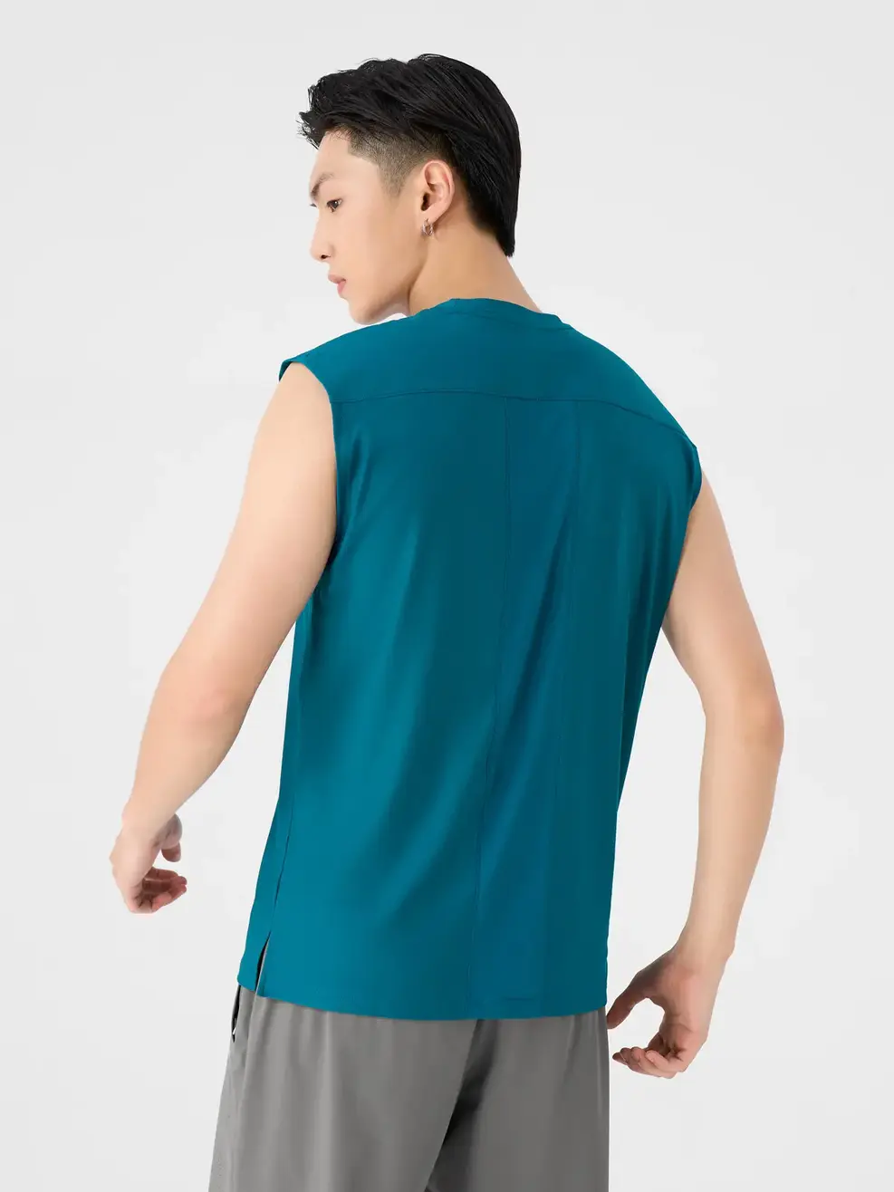 Áo ba lỗ thể thao nam - Ảnh 4