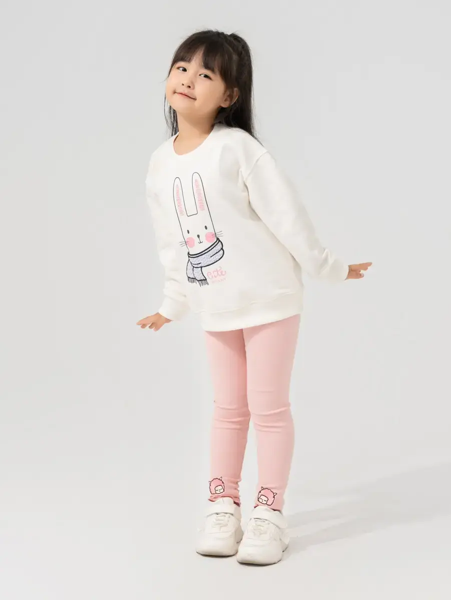 Quần Leging Kid Thêu Cừu - Ảnh 3