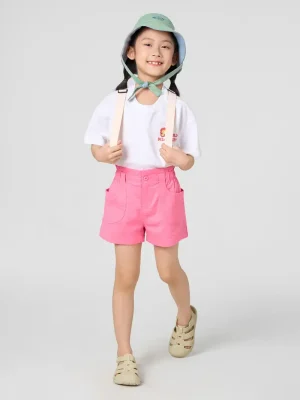 Quần Shorts Bé Gái Túi Ốp