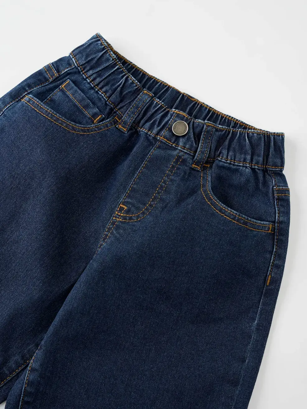 Quần Jeans Baggy Trẻ Em Cạp Chun - Ảnh 4