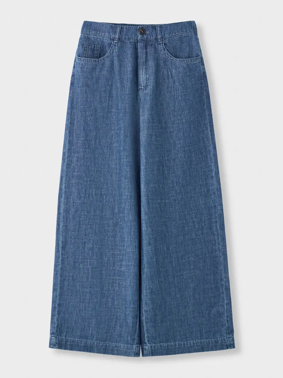 Quần Jeans Kid Nữ Giấy Ống Rộng - Ảnh 3