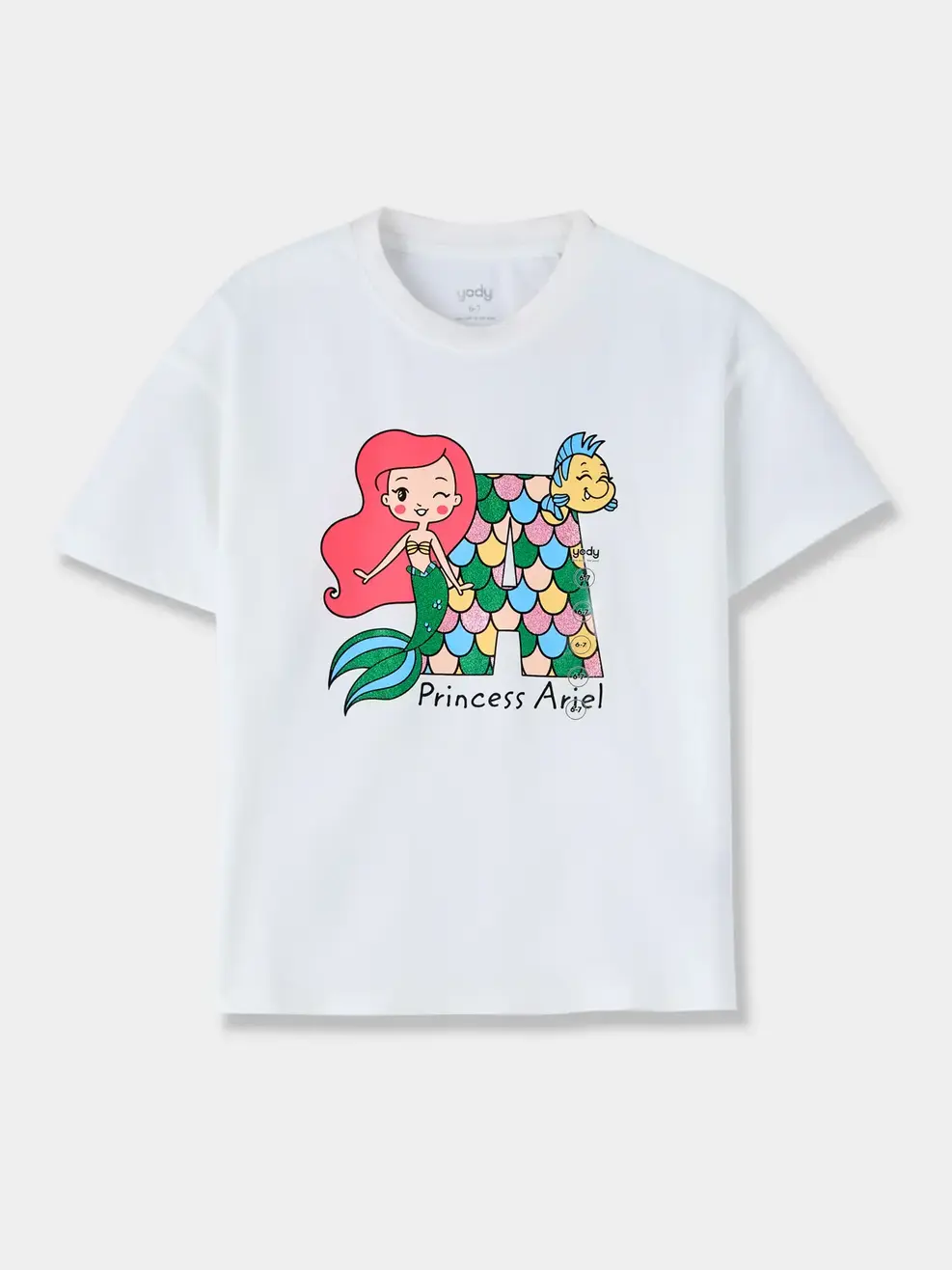 Áo Phông Bé Gái Ariel - Ảnh 5