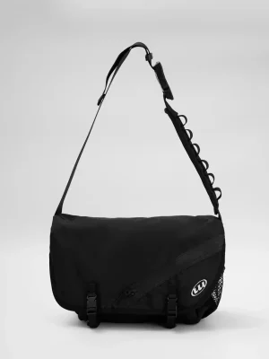 Túi Unisex Đeo Chéo Phối Lưới