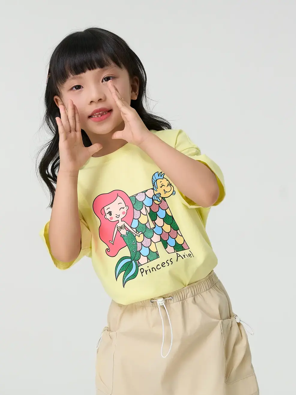 Áo Phông Bé Gái Ariel